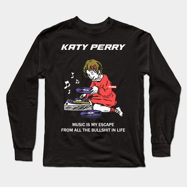 Katy perry Long Sleeve T-Shirt by Umehouse official 